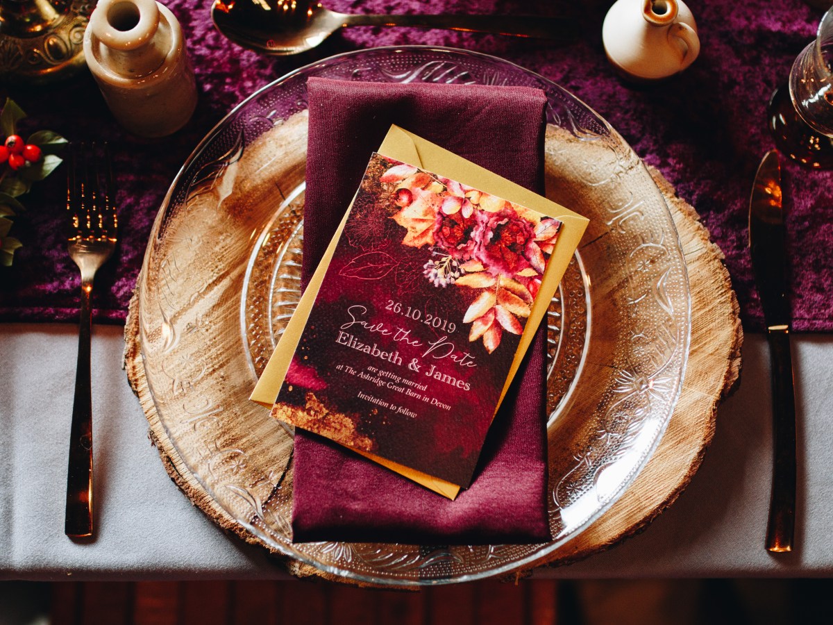 Autumnal styled shoot