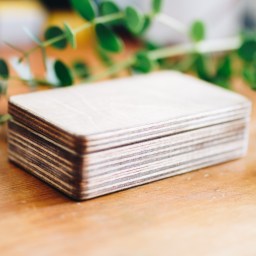 My personalised wooden USBs