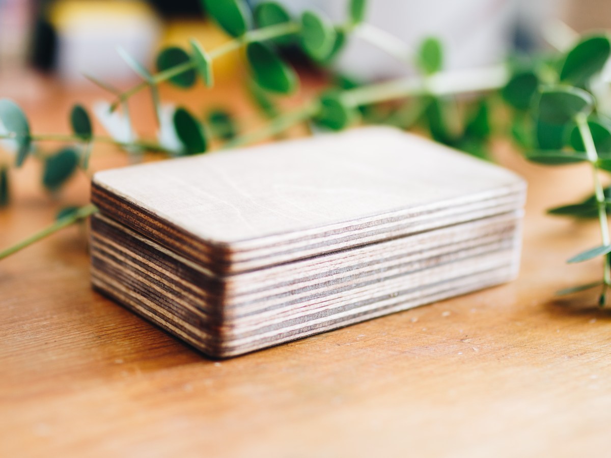 My personalised wooden USBs