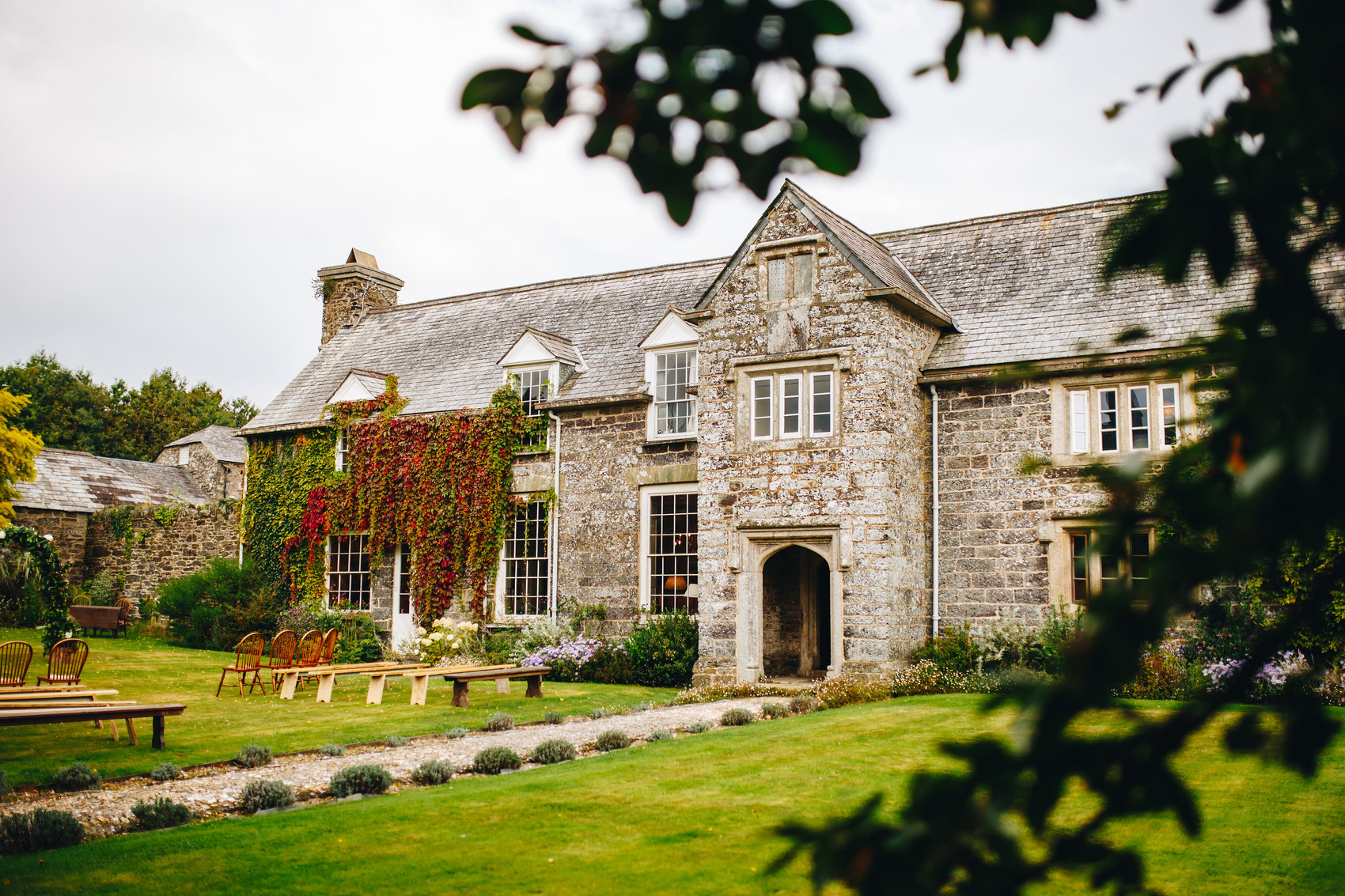 Beautiful manor home with gardens