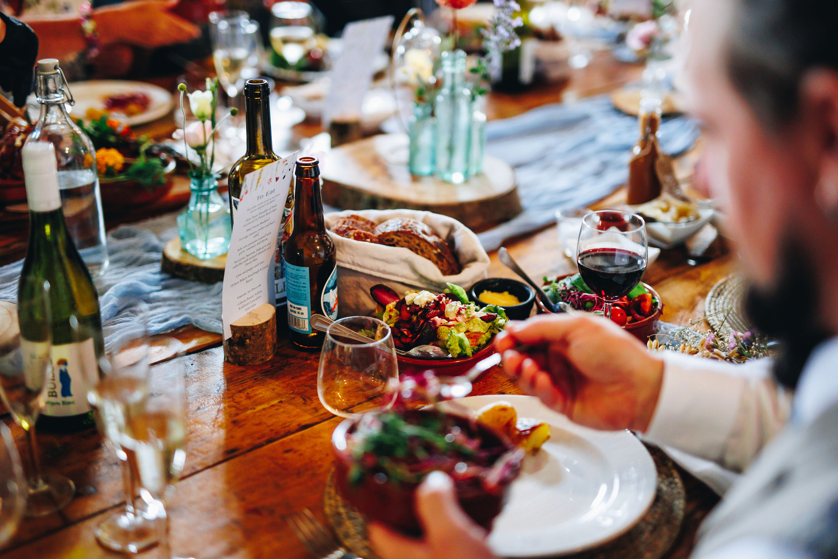 Food by Astridges Catering at Bradstone Manor