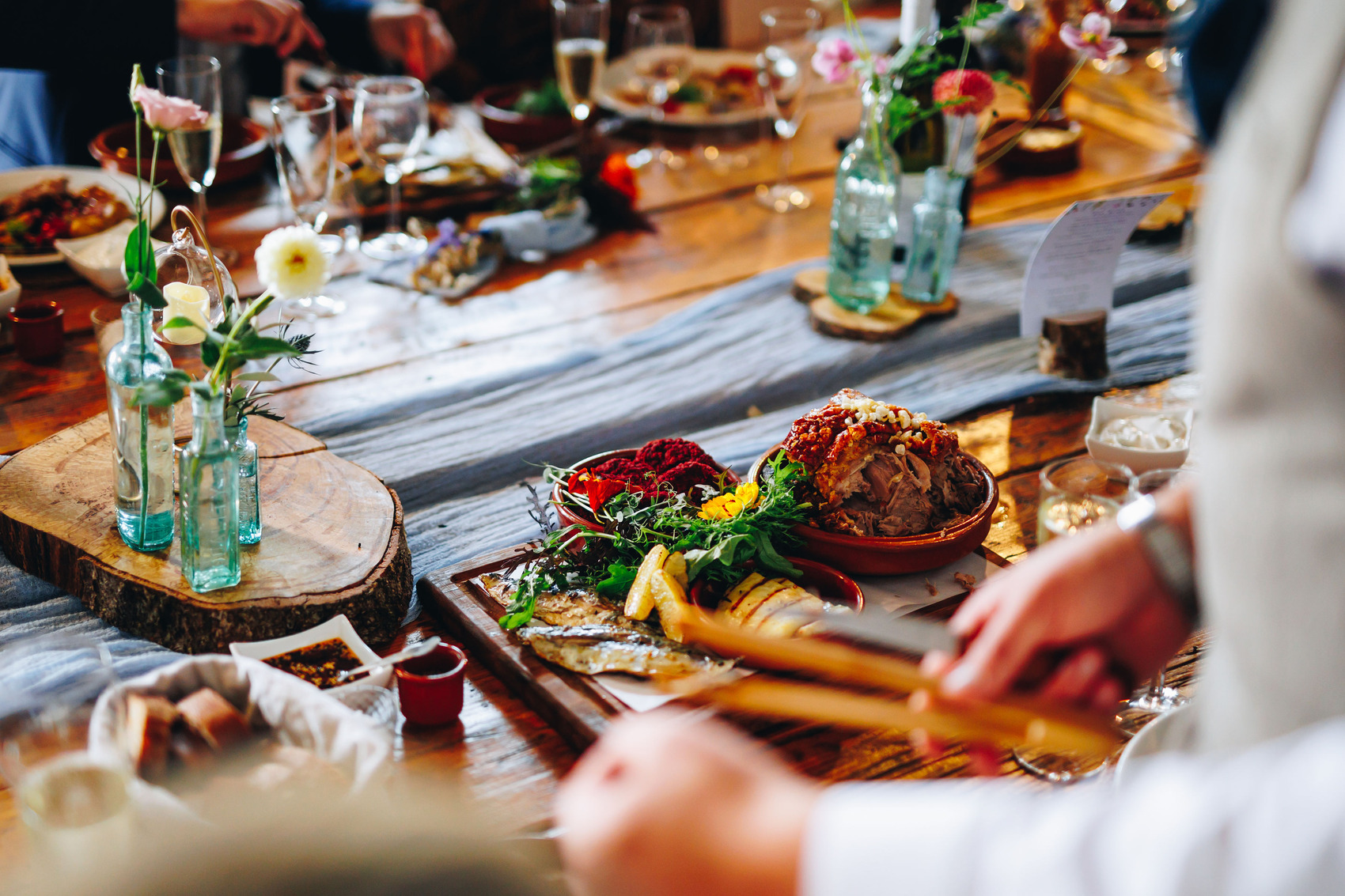 Food by Astridges Catering at Bradstone Manor